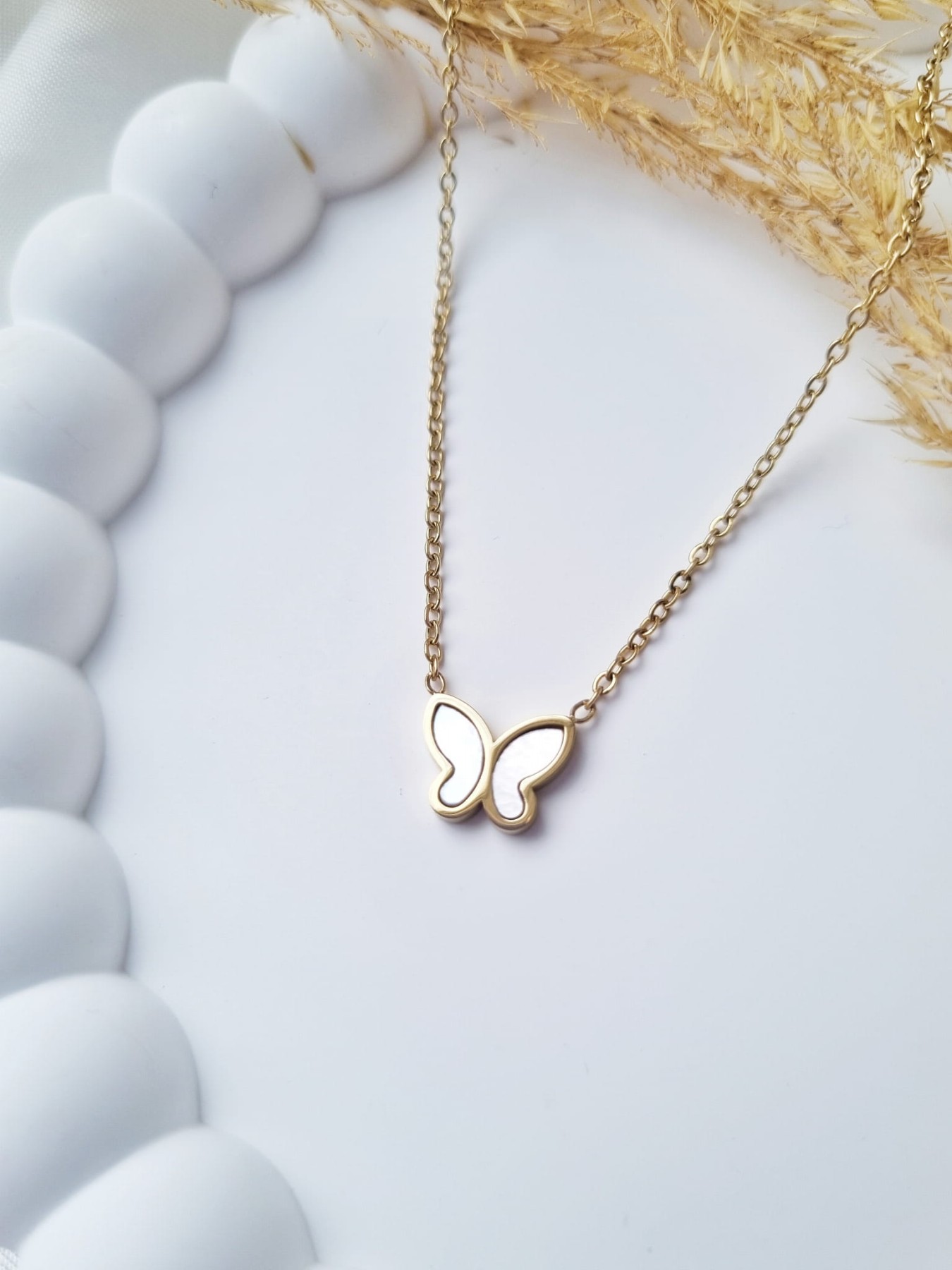 naszyjnik motyl blueberry multikolor