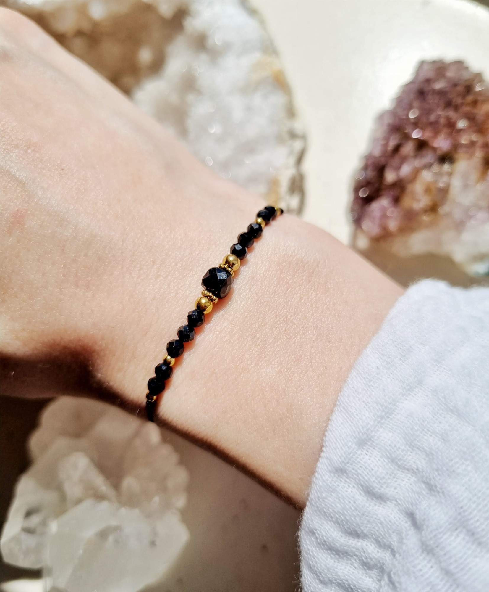 Amulet premium z czarnym turmalinem